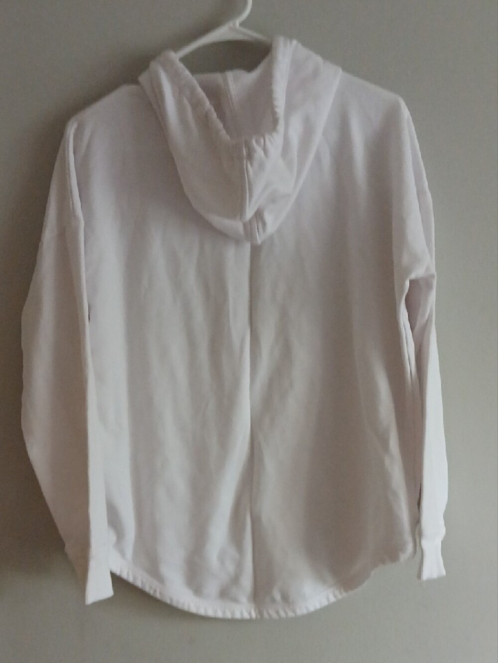 Michael Kors White Hoodie with Gold MK Emblem - Picture 4 of 4